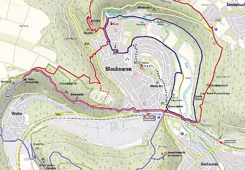 Wanderkarte